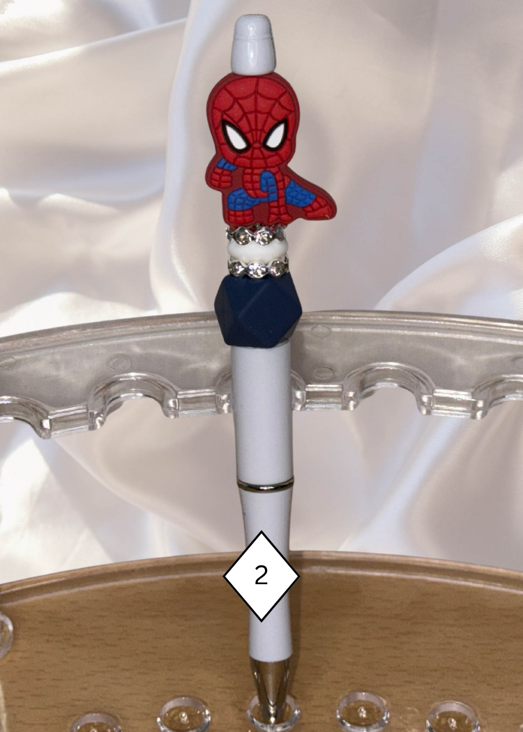Pen, Red Superheroe - Ballpoint Pens