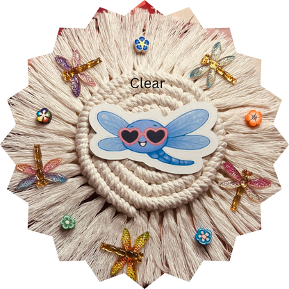 Kawaii Dragonfly Stickers
