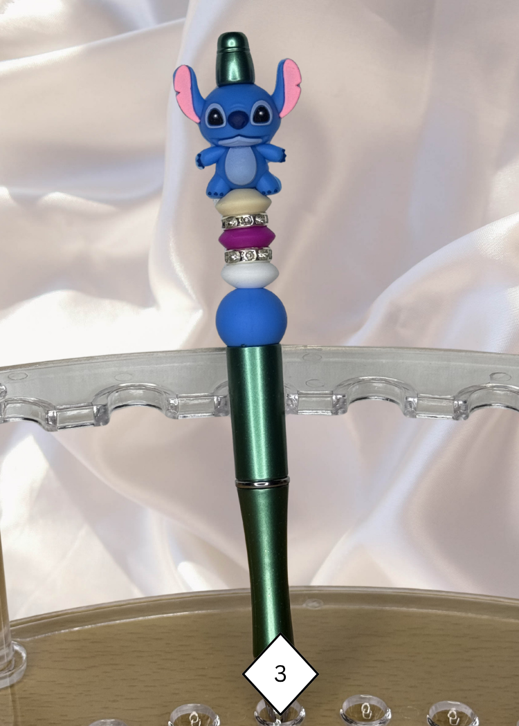 Pen, Blue Alien - Ballpoint Pens