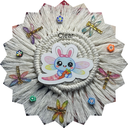 Kawaii Dragonfly Stickers