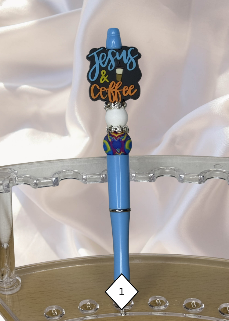 Pen, Jesus & Coffee - Ballpoint Pens
