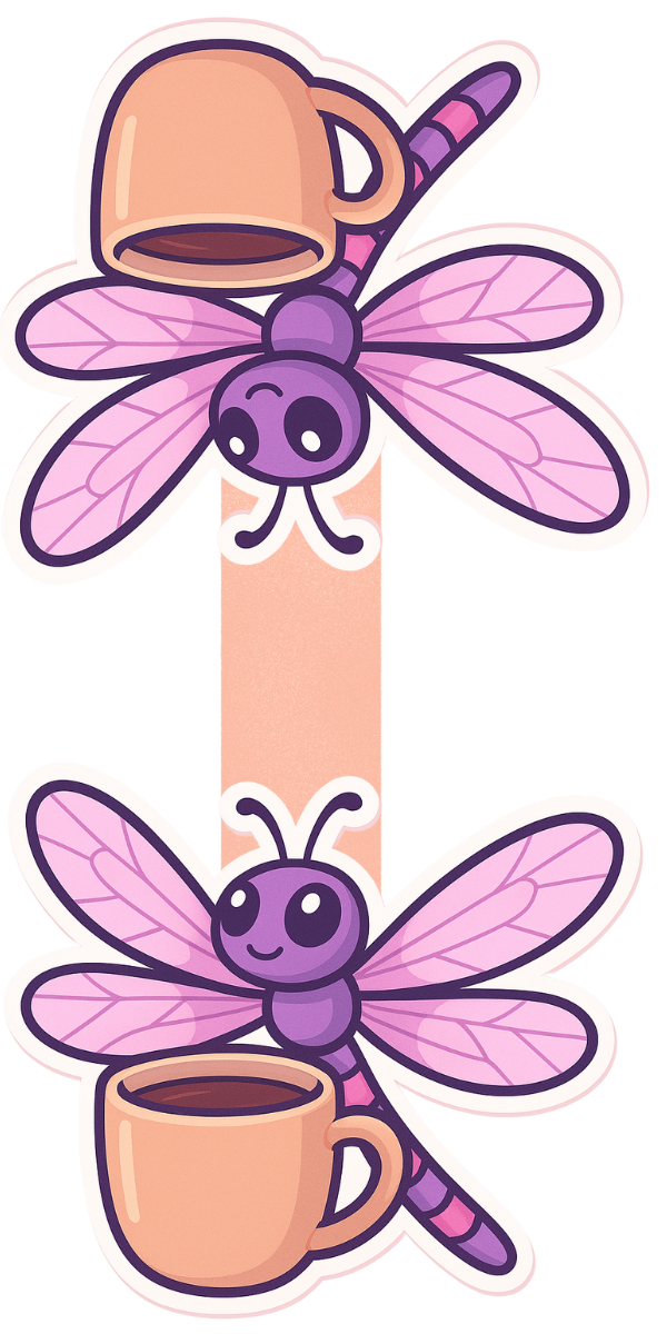 Dragonfly Magnetic Bookmark