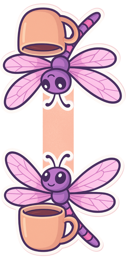 Dragonfly Magnetic Bookmark