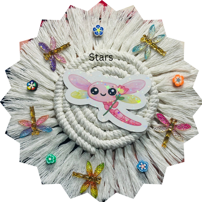 Kawaii Dragonfly Stickers