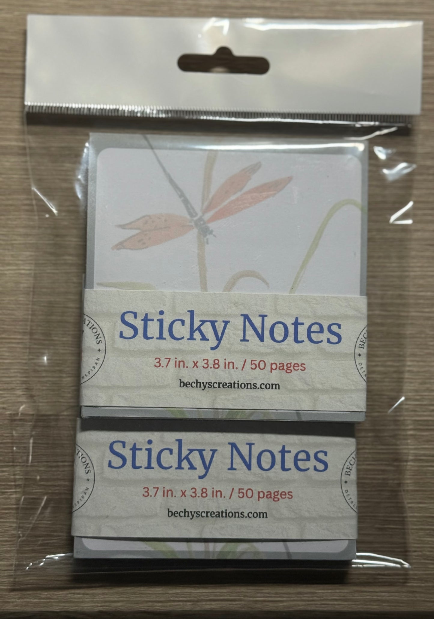 Dragonfly Sticky Notes