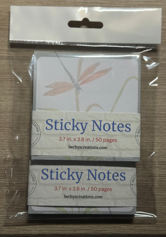 Dragonfly Sticky Notes