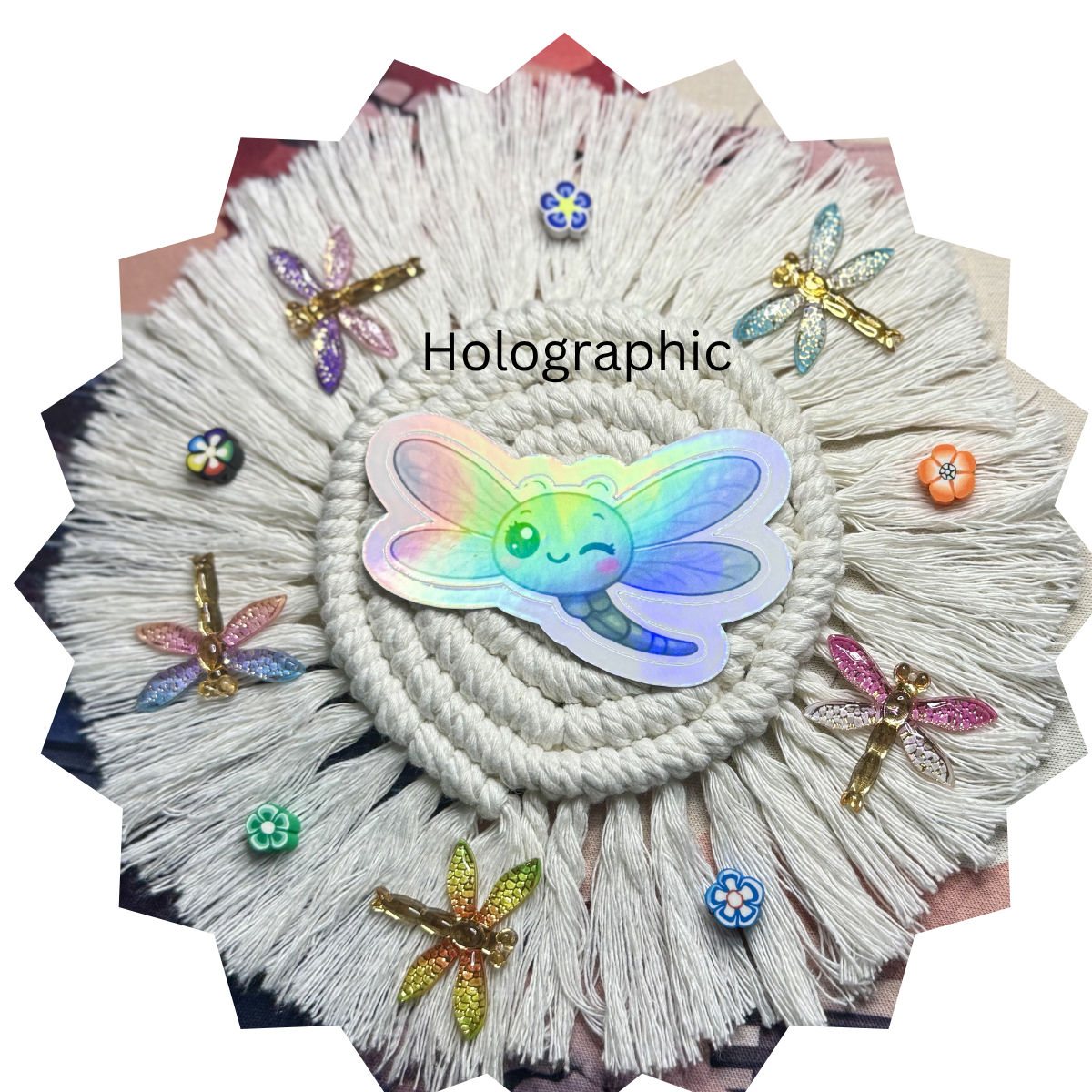 Kawaii Dragonfly Stickers