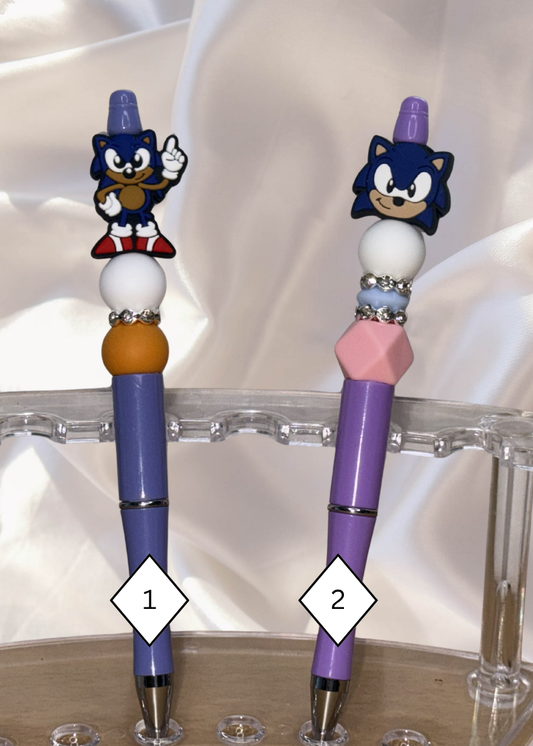 Pen, Blue Superheroe - Ballpoint Pens