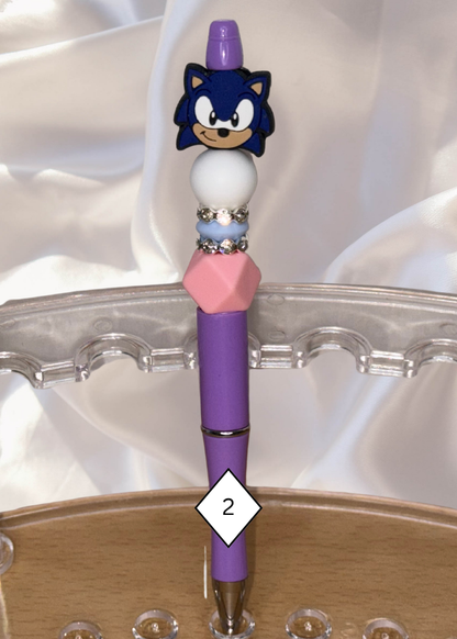 Pen, Blue Superheroe - Ballpoint Pens