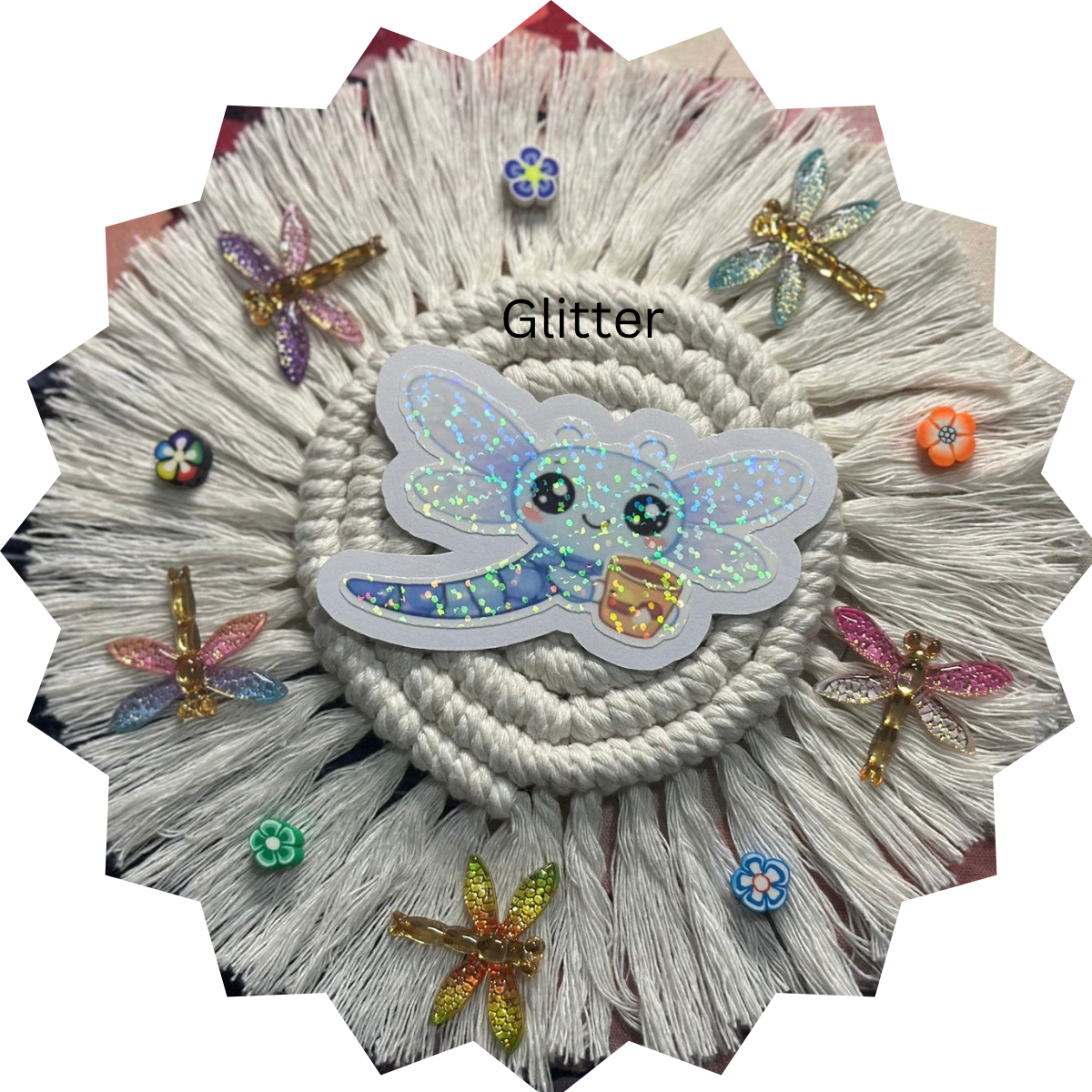 Kawaii Dragonfly Stickers