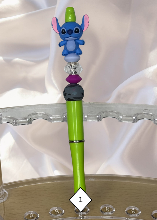 Pen, Blue Alien - Ballpoint Pens