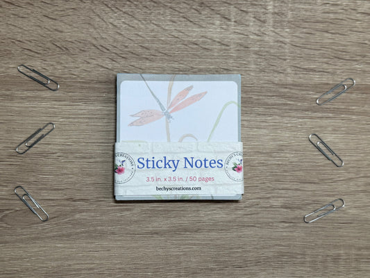 Dragonfly Sticky Notes