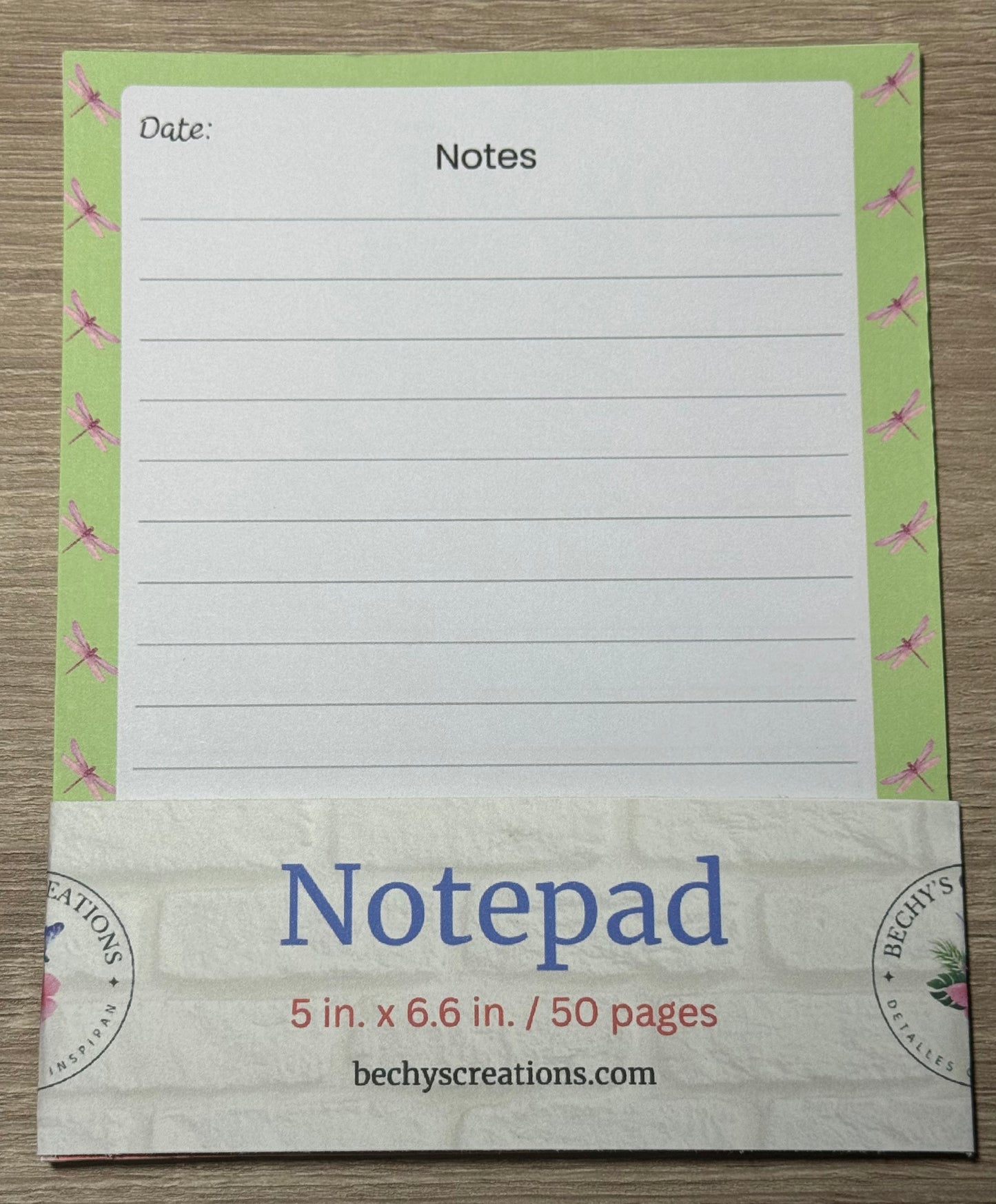 Dragonfly Notepad